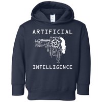 AI Developer Gift Artificial Brain Artificial Intelligence Toddler Hoodie