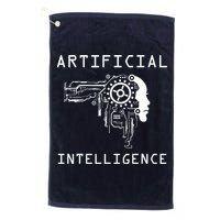 AI Developer Gift Artificial Brain Artificial Intelligence Golf Towel