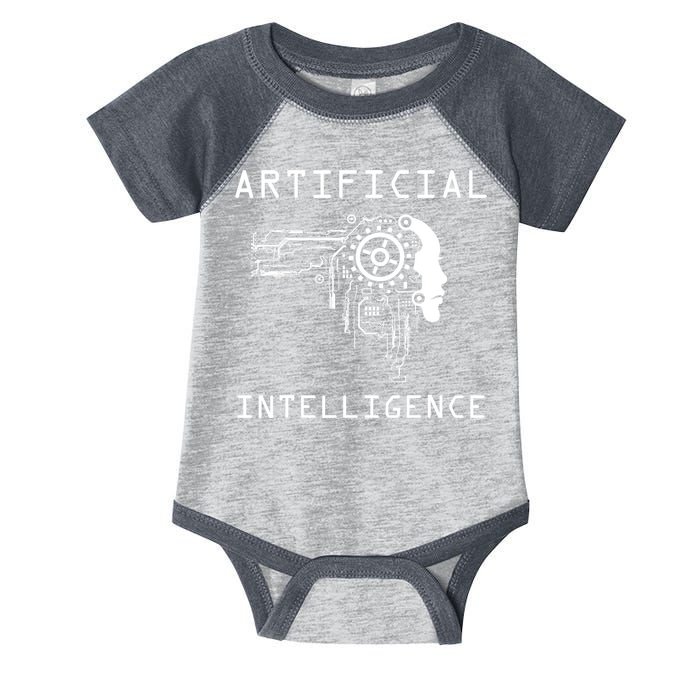AI Developer Gift Artificial Brain Artificial Intelligence Infant Baby Jersey Bodysuit