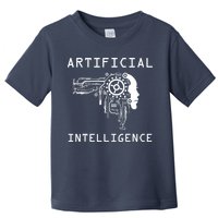 AI Developer Gift Artificial Brain Artificial Intelligence Toddler T-Shirt