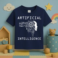 AI Developer Gift Artificial Brain Artificial Intelligence Toddler T-Shirt