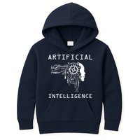 AI Developer Gift Artificial Brain Artificial Intelligence Kids Hoodie