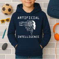 AI Developer Gift Artificial Brain Artificial Intelligence Kids Hoodie