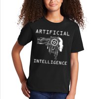 AI Developer Gift Artificial Brain Artificial Intelligence Kids T-Shirt