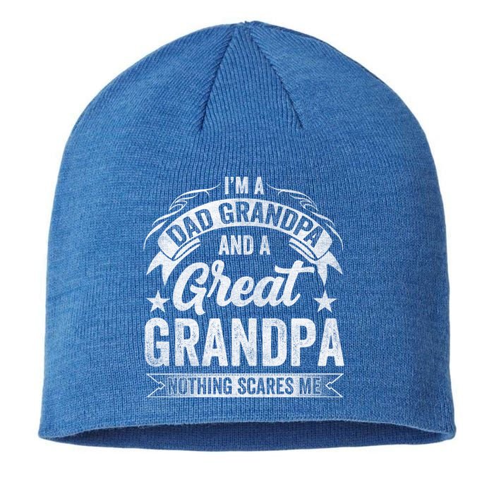 A Dad Grandpa And Great Grandpa Grandma Fatherhood Meaningful Gift Sustainable Beanie