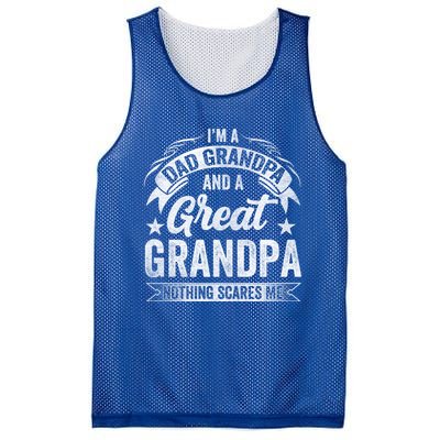 A Dad Grandpa And Great Grandpa Grandma Fatherhood Meaningful Gift Mesh Reversible Basketball Jersey Tank