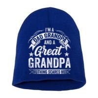 A Dad Grandpa And Great Grandpa Grandma Fatherhood Meaningful Gift Short Acrylic Beanie