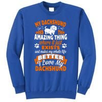 Amazing Dachshund Gift Tall Sweatshirt