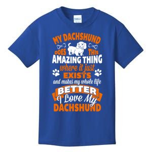 Amazing Dachshund Gift Kids T-Shirt