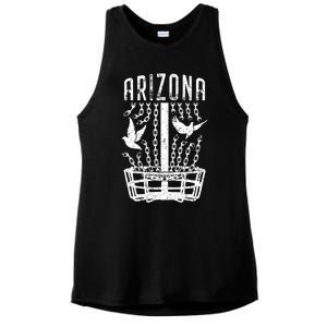 Arizona Disc Golf Player Breaking Chains Birdie Meaningful Gift Ladies PosiCharge Tri-Blend Wicking Tank