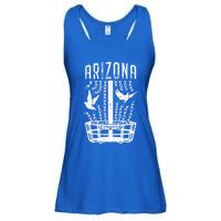 Arizona Disc Golf Player Breaking Chains Birdie Meaningful Gift Ladies Essential Flowy Tank