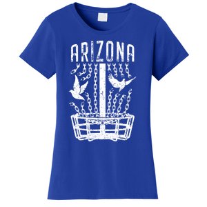 Arizona Disc Golf Player Breaking Chains Birdie Meaningful Gift Women's T-Shirt