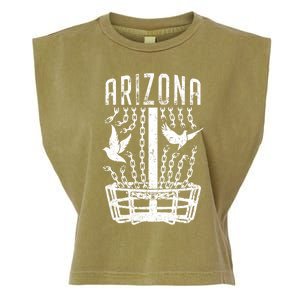 Arizona Disc Golf Player Breaking Chains Birdie Meaningful Gift Garment-Dyed Women's Muscle Tee