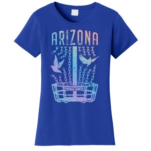 Arizona Disc Golf Player Breaking Chains Birdie Funny Gift Women's T-Shirt