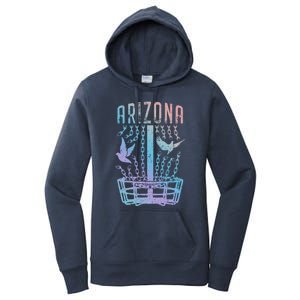 Arizona Disc Golf Player Breaking Chains Birdie Funny Gift Women's Pullover Hoodie