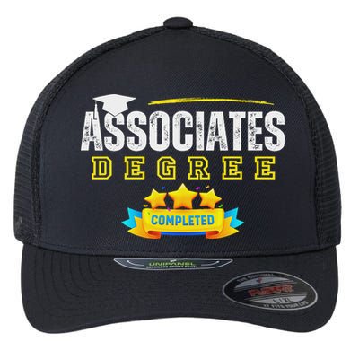 Associates Degree Graduation Senior Celebration Grad Party Flexfit Unipanel Trucker Cap