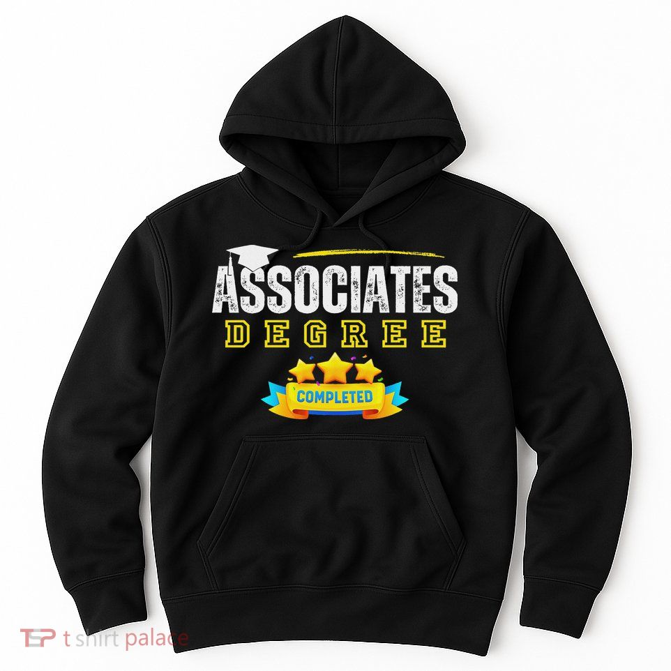 Associates Degree Graduation Senior Celebration Grad Party Hoodie
