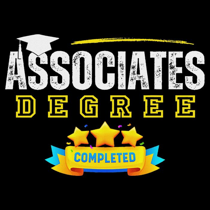 Associates Degree Graduation Senior Celebration Grad Party Zip Tote Bag