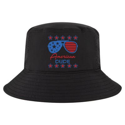 American Dude Great Gift 4th Of July Sunglasses Funny Gift Cool Comfort Performance Bucket Hat