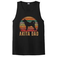 Akita Dad Gift Akita Daddy Dog Owner Pet Father PosiCharge Competitor Tank