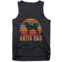 Akita Dad Gift Akita Daddy Dog Owner Pet Father Tank Top