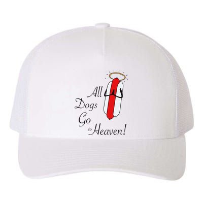 All Dogs Go To Heaven Sausage Yupoong Adult 5-Panel Trucker Hat