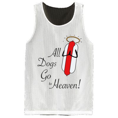 All Dogs Go To Heaven Sausage Mesh Reversible Basketball Jersey Tank
