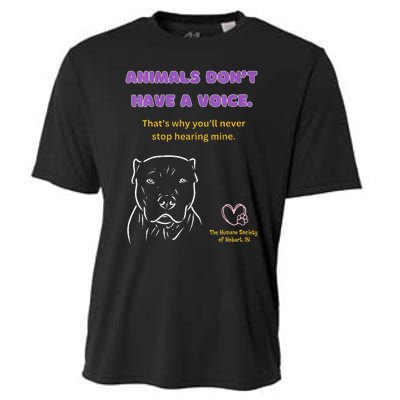 Animals DonT Have A Voice Dark Cooling Performance Crew T-Shirt