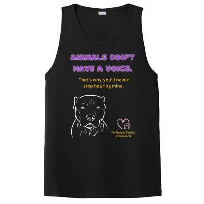 Animals DonT Have A Voice Dark PosiCharge Competitor Tank