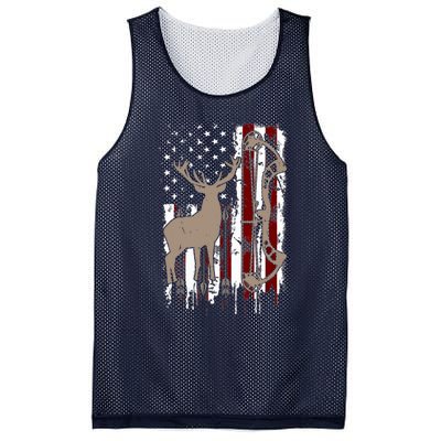 American Deer Hunting Bow Hunter Flag Accessories Mesh Reversible Basketball Jersey Tank