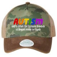 Autism Definition Helps Offset The Excessive Number Of Boring People On Earth Legacy Tie Dye Trucker Hat
