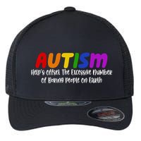 Autism Definition Helps Offset The Excessive Number Of Boring People On Earth Flexfit Unipanel Trucker Cap