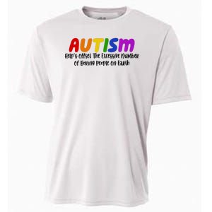 Autism Definition Helps Offset The Excessive Number Of Boring People On Earth Cooling Performance Crew T-Shirt