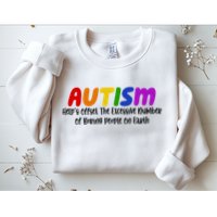Autism Definition Helps Offset The Excessive Number Of Boring People On Earth Sweatshirt
