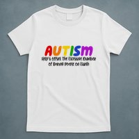 Autism Definition Helps Offset The Excessive Number Of Boring People On Earth T-Shirt