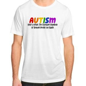 Autism Definition Helps Offset The Excessive Number Of Boring People On Earth Adult ChromaSoft Performance T-Shirt