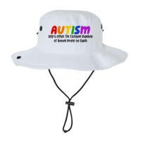 Autism Definition Helps Offset The Excessive Number Of Boring People On Earth Bucket Hat