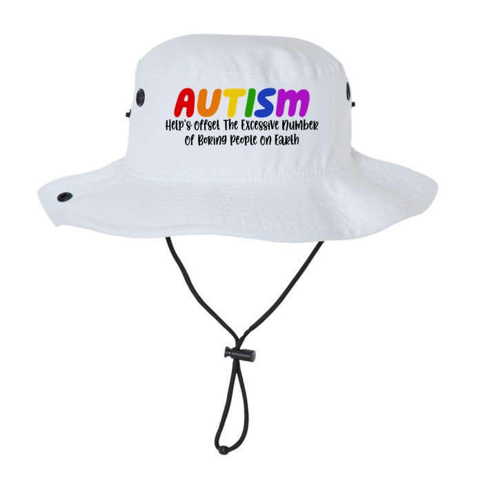 Autism Definition Helps Offset The Excessive Number Of Boring People On Earth Bucket Hat
