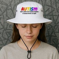 Autism Definition Helps Offset The Excessive Number Of Boring People On Earth Bucket Hat