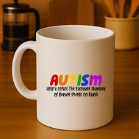 Autism Definition Helps Offset The Excessive Number Of Boring People On Earth Mug