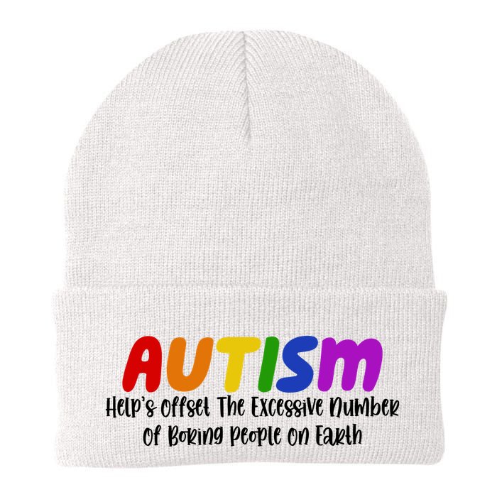 Autism Definition Helps Offset The Excessive Number Of Boring People On Earth Beanie