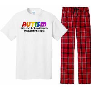 Autism Definition Helps Offset The Excessive Number Of Boring People On Earth Pajama Set