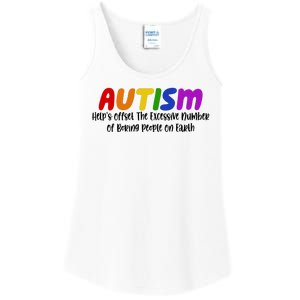 Autism Definition Helps Offset The Excessive Number Of Boring People On Earth Ladies Essential Tank