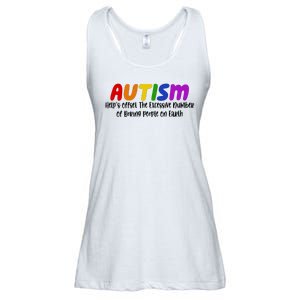 Autism Definition Helps Offset The Excessive Number Of Boring People On Earth Ladies Essential Flowy Tank