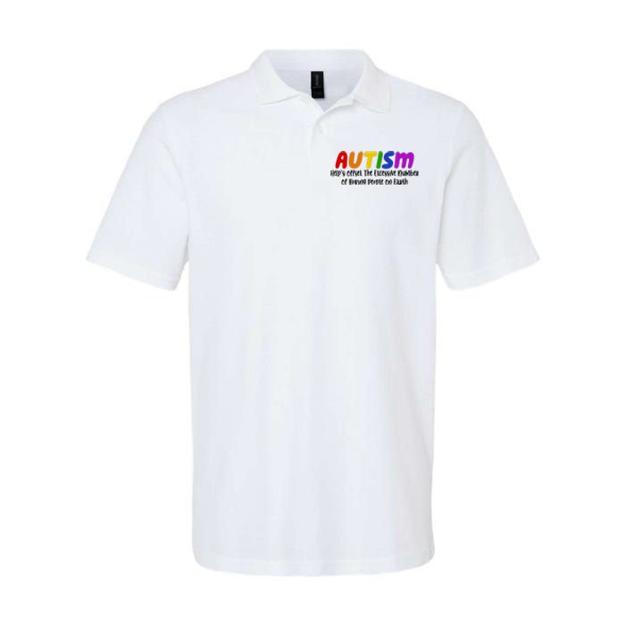 Autism Definition Helps Offset The Excessive Number Of Boring People On Earth Softstyle Adult Sport Polo