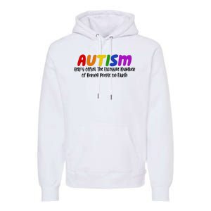 Autism Definition Helps Offset The Excessive Number Of Boring People On Earth Premium Hoodie