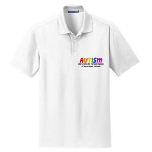 Autism Definition Helps Offset The Excessive Number Of Boring People On Earth Dry Zone Grid Polo