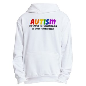 Autism Definition Helps Offset The Excessive Number Of Boring People On Earth Urban Pullover Hoodie