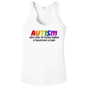 Autism Definition Helps Offset The Excessive Number Of Boring People On Earth Ladies PosiCharge Competitor Racerback Tank