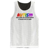 Autism Definition Helps Offset The Excessive Number Of Boring People On Earth Mesh Reversible Basketball Jersey Tank